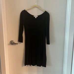 Forever 21 Long Sleeved Fit and Flare Dress